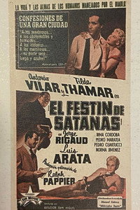 Постер фильма «El festín de Satanás (1958)» — (4 из 5)