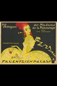 Постер фильма «Интриги мадам де ла Поммэрае (1922)» — (2 из 3)