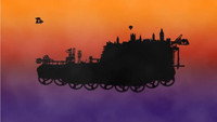 «A Significantly Perilous Tale Which Involves Airships (2010)» — обои к мультфильму #1
