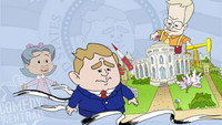 «Малыш Буш: Резидент Соединенных Штатов (2007-2008)» — обои к мультсериалу #1