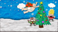 «Captain Underpants: Mega Blissmas (2020)» — обои к мультфильму #2