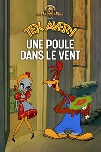 Une poule dans le vent