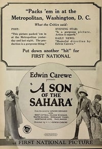 Постер фильма «A Son of the Sahara (1924)» — (2 из 8)