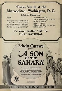 A Son of the Sahara (1924)