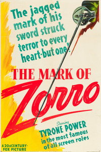 Постер фильма «Знак Зорро (1940)» — (7 из 27)