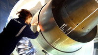 A Jumbo Jet Engine
