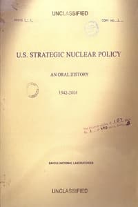 U.S. Strategic Nuclear Policy (2005)