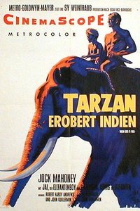 Movieposter Tarzan erobert Indien