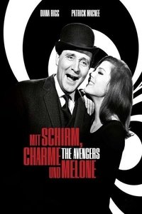 Movieposter Mit Schirm, Charme und Melone