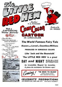 The Little Red Hen (1934) poster