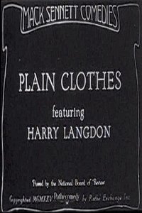 Plain Clothes (1925)