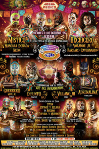 Poster de CMLL Dia De Muertos Viernes Espectacular