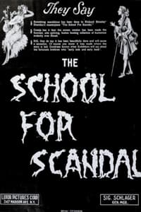 Poster de The School for Scandal