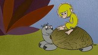 «Обезьяна с острова Саругасима (1970)» — обои к мультфильму #1