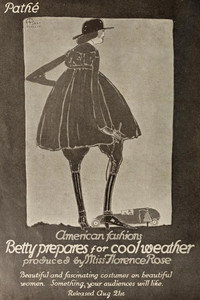 Florence Rose Fashions no. 2. Betty Prepares for Cool Weather (1916) subtitle poster