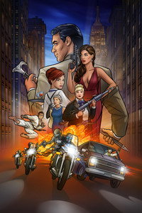 Постер мультсериала «Арчер (2009 - 2023)» — (7 из 107)