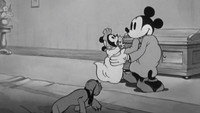 «Mickey Plays Papa (1934)» — обои к мультфильму #1