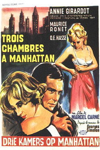 Trois chambres à Manhattan (1965) poster