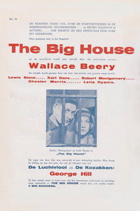 The Big House (1930) poster