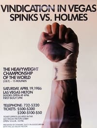 Larry Holmes vs. Michael Spinks II (1986)