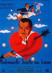 Постер фильма «Мадемуазель Жозетт, моя жена (1950)» — (2 из 2)