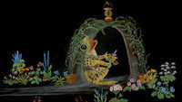 «Mr. Frog Went A-Courting (1974)» — обои к мультфильму #1