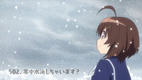 502nd, You're Going for a Cold Swim?