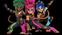 Обои к мультсериалу «Kitti Katz (2023)» — (11 из 11)