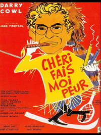 Постер фильма «Дорогой, заставь меня бояться (1958)» — (1 из 2)