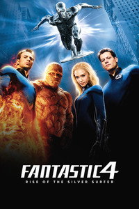 Постер фильма «Фантастическая четверка: Вторжение Серебряного серфера (2007)» — (12 из 45)