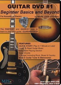 GUITAR DVD #1: Beginner Basics and Beyond