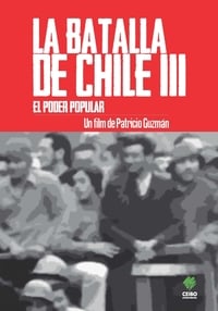 Poster de La batalla de Chile (Parte 3). El Poder Popular