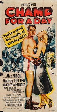 Постер фильма «Champ for a Day (1953)» — (2 из 3)