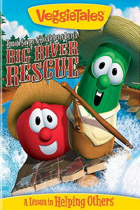 Постер мультфильма «VeggieTales: Tomato Sawyer & Huckleberry Larry's Big River Rescue (2008)» — (1 из 2)