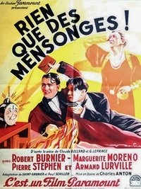 Rien que des mensonges (1933)