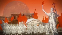 ...The Library of Alexandria Burned Down?