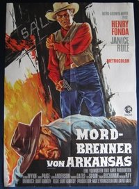 Movieposter Mordbrenner von Arkansas