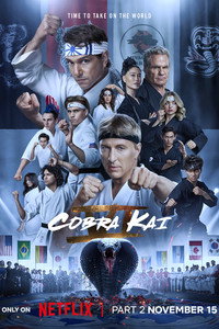 Постер сериала «Кобра Кай (2018-2025)» — (10 из 146)