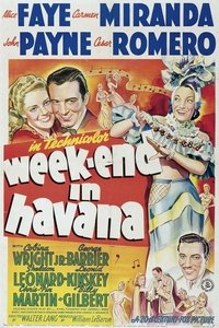 Poster de Week-End in Havana