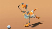 Dinosaurs in the Snow