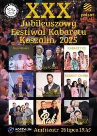 poster_XXX Jubileuszowy Festiwal Kabaretu Koszalin