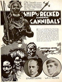 Постер фильма «Shipwrecked Among Cannibals (1920)» — (2 из 2)