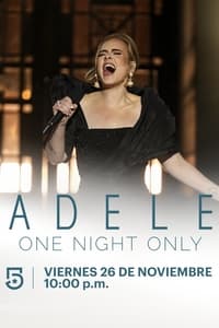 Poster de Una noche con Adele