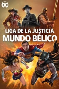 Poster de Liga de la justicia: mundo Bélico