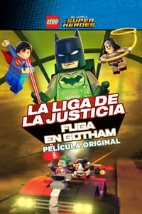 Poster de Liga de la Justicia LEGO: Escape en Ciudad Gótica