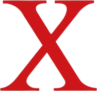Логотип аниме «Икс (2001-2002)» — (1 из 14)