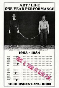Poster de One Year Performance 1983-1984 (Rope Piece)