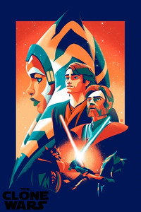 Постер мультсериала «Звездные войны: Войны клонов (2008-2020)» — (14 из 202)