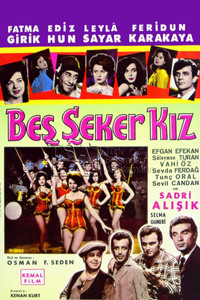 Постер фильма «Bes seker kiz (1964)» — (3 из 4)