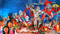 Hanuman vs Five Kamen Riders